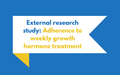 External research study: Adherence to weekly growth hormone treatment