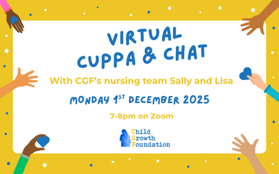 Virtual Cuppa & Chat: 1 December 2025